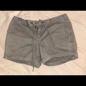 Green Maternity Cargo Shorts